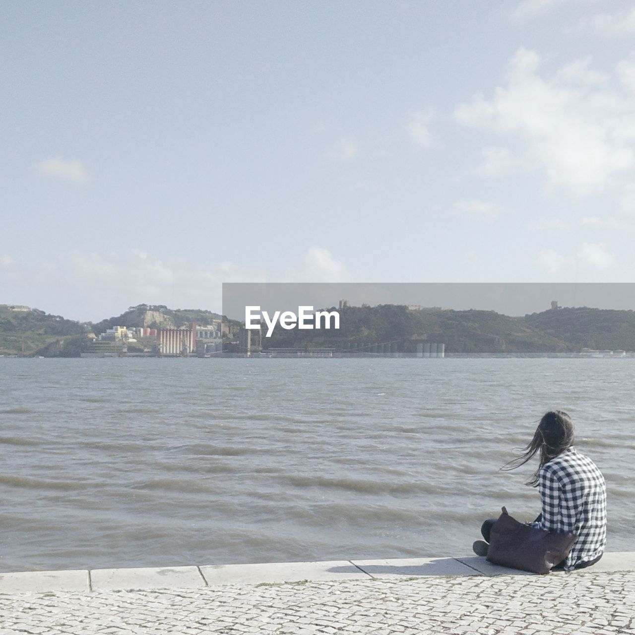 Reflection of clouds in water
