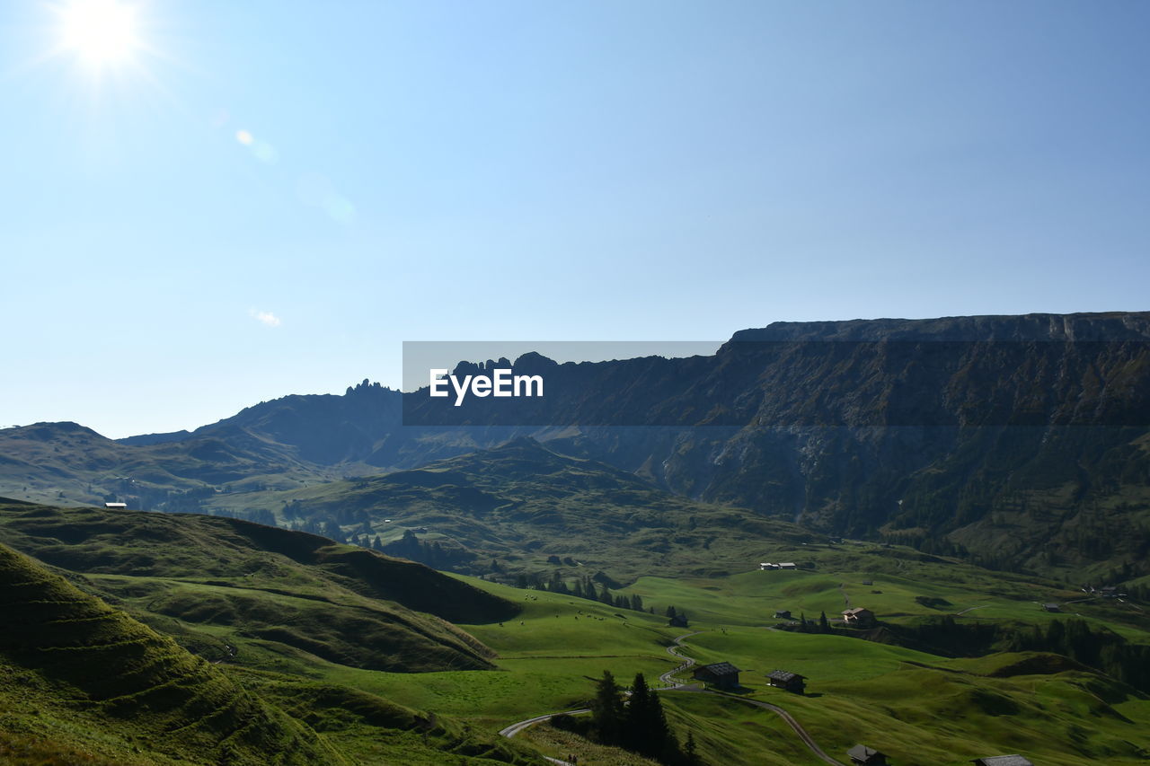 SCENIC VIEW OF MOUNTAIN AGAINST SKY