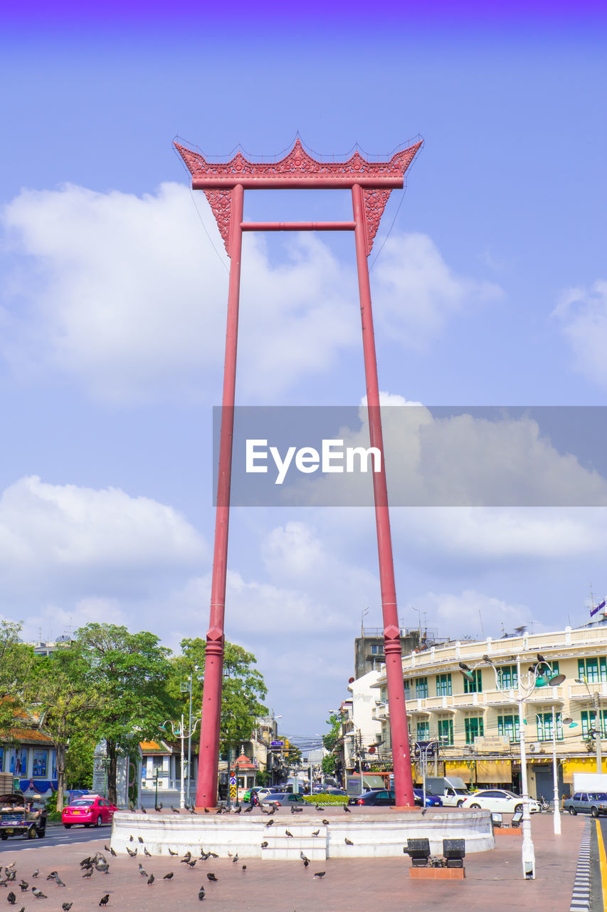 LOW ANGLE VIEW OF TOWER AGAINST SKY