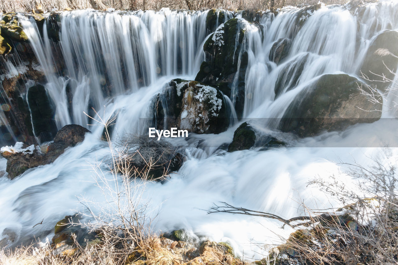 WATERFALL IN FOREST