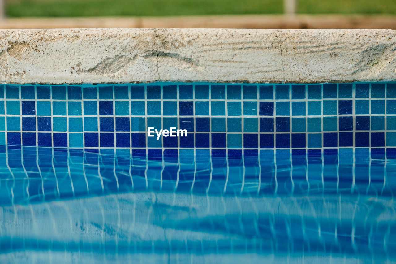 Close-up of swimming pool