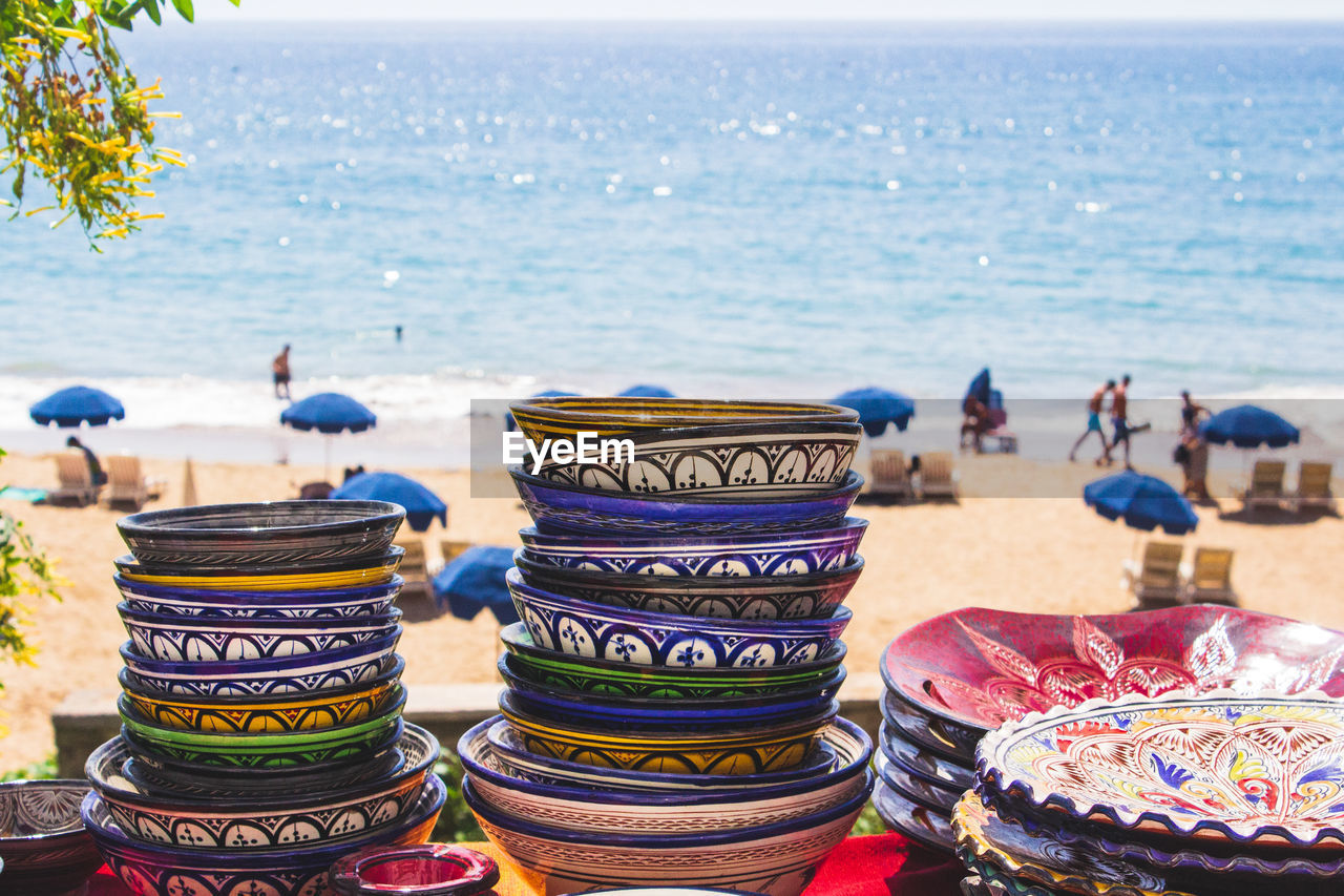 PANORAMIC VIEW OF BEACH