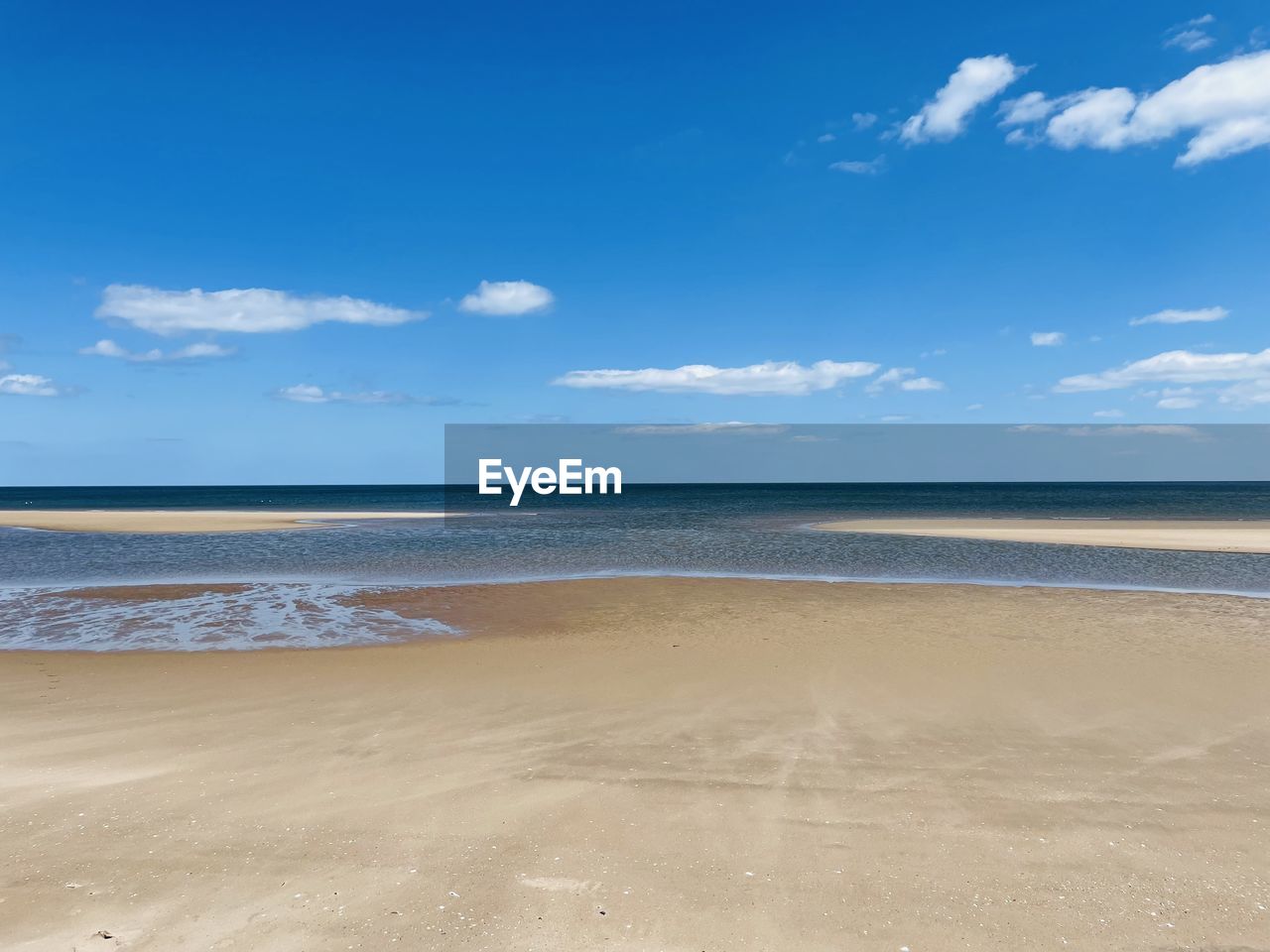 SCENIC VIEW OF SEA AGAINST BLUE SKY