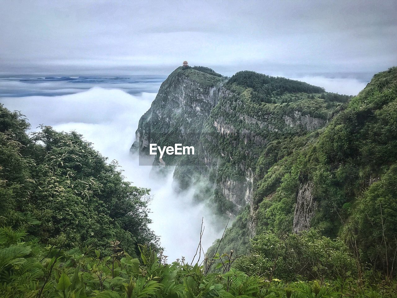 Temple at the peak