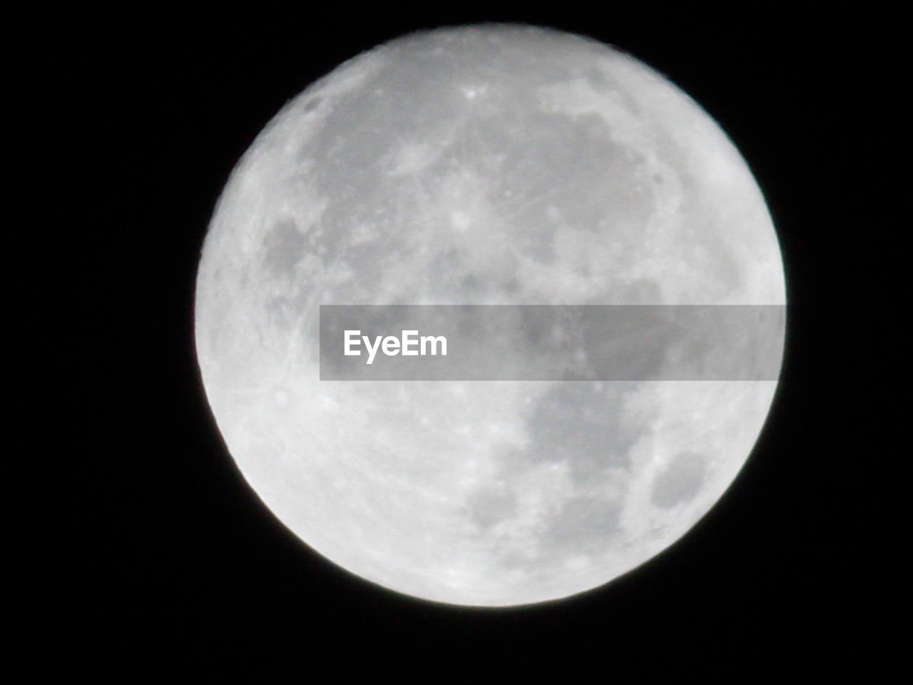 CLOSE-UP OF MOON IN SKY