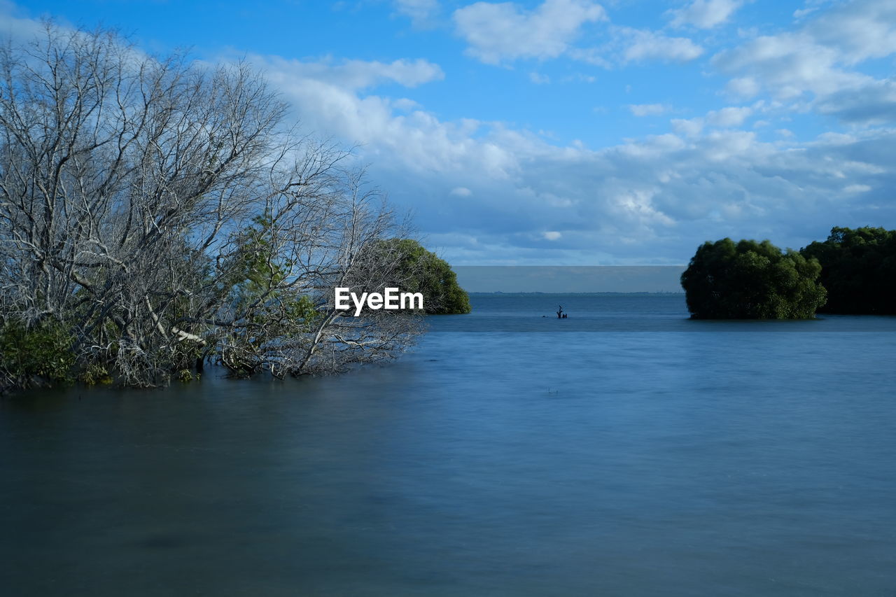 IDYLLIC VIEW OF SEA AGAINST SKY