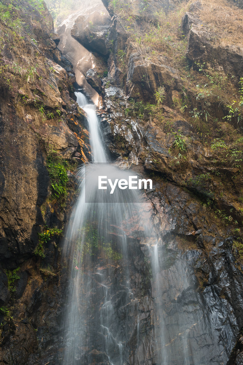 View of waterfall