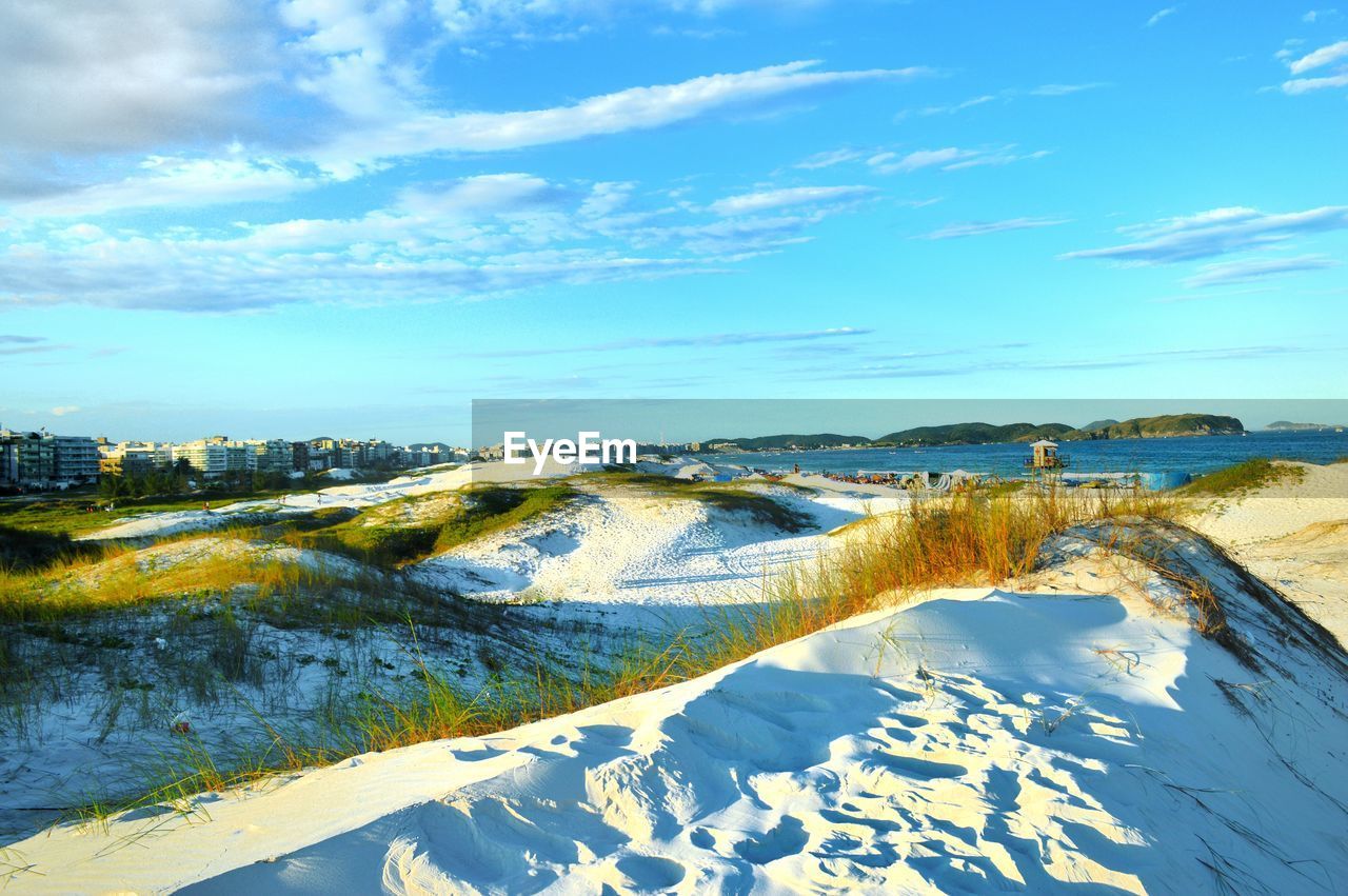 SCENIC VIEW OF BLUE SKY OVER LANDSCAPE