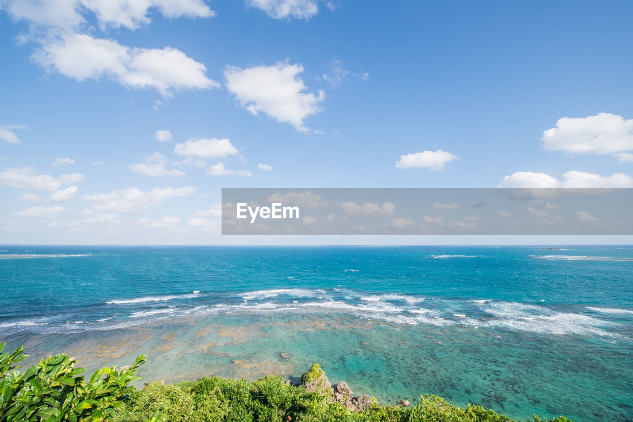 VIEW OF SEA AGAINST SKY