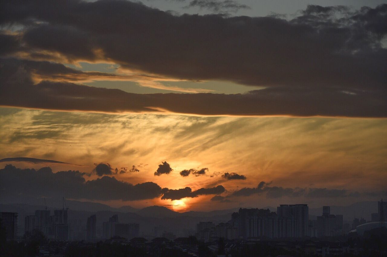 SCENIC VIEW OF SUNSET SKY