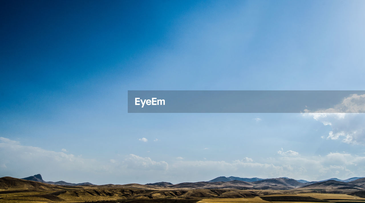 Panoramic view of landscape against sky