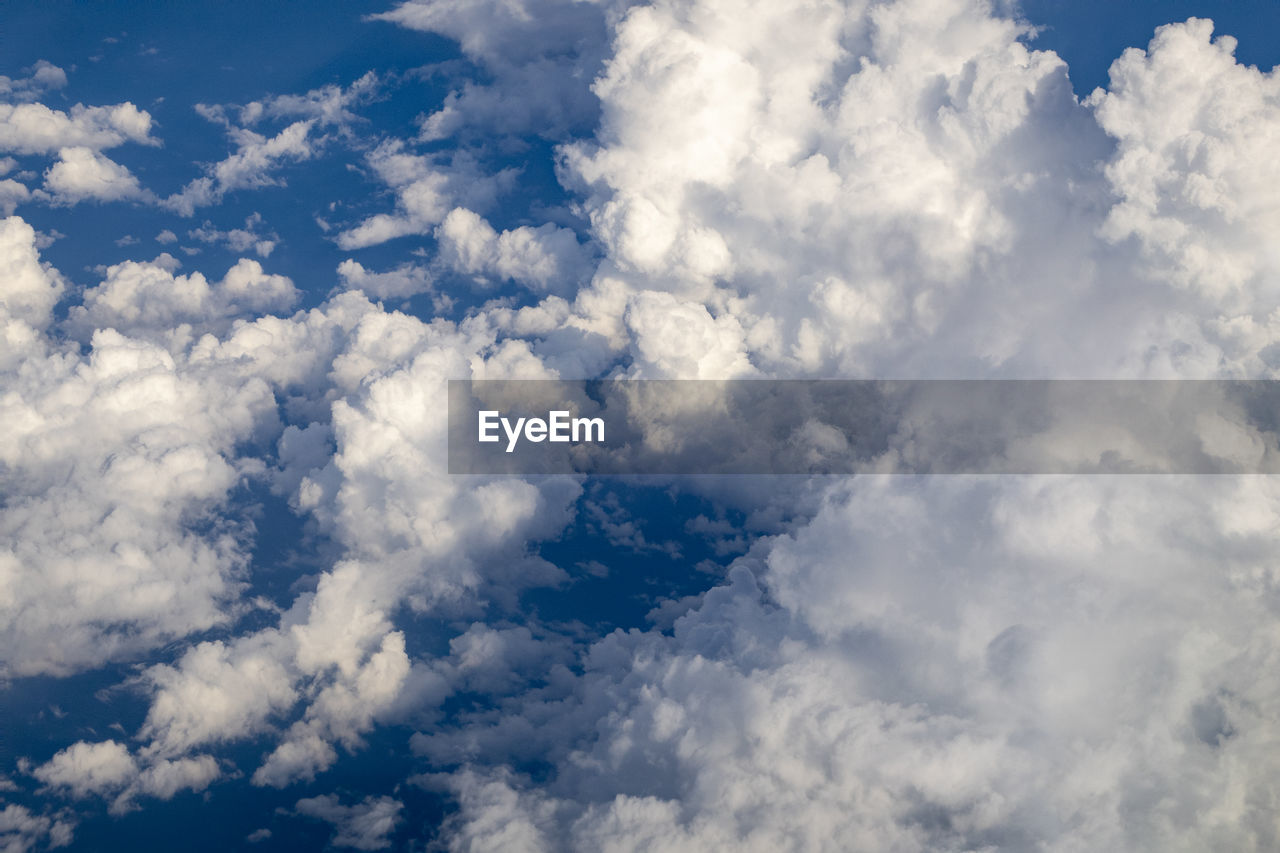 Low angle view of clouds in sky