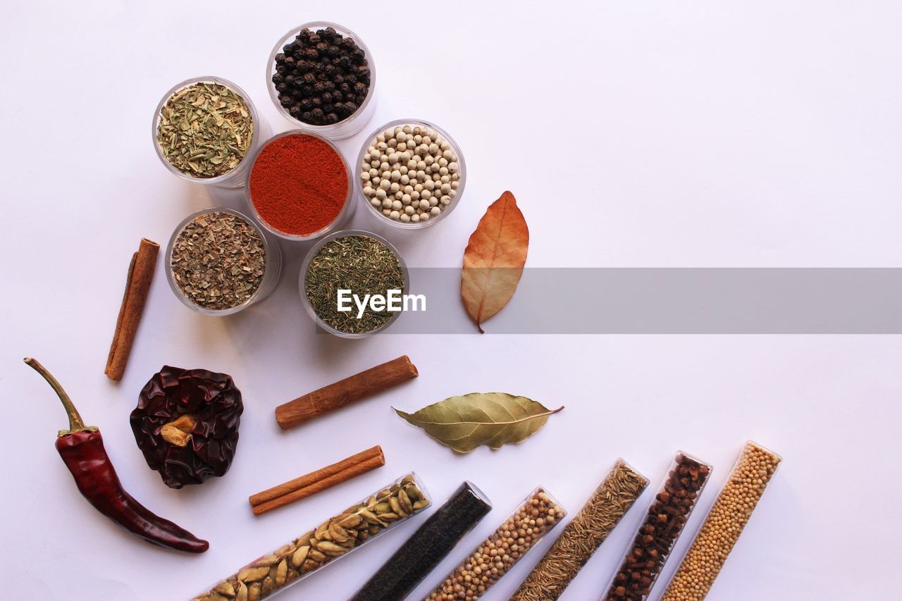 HIGH ANGLE VIEW OF FOOD IN PLATE
