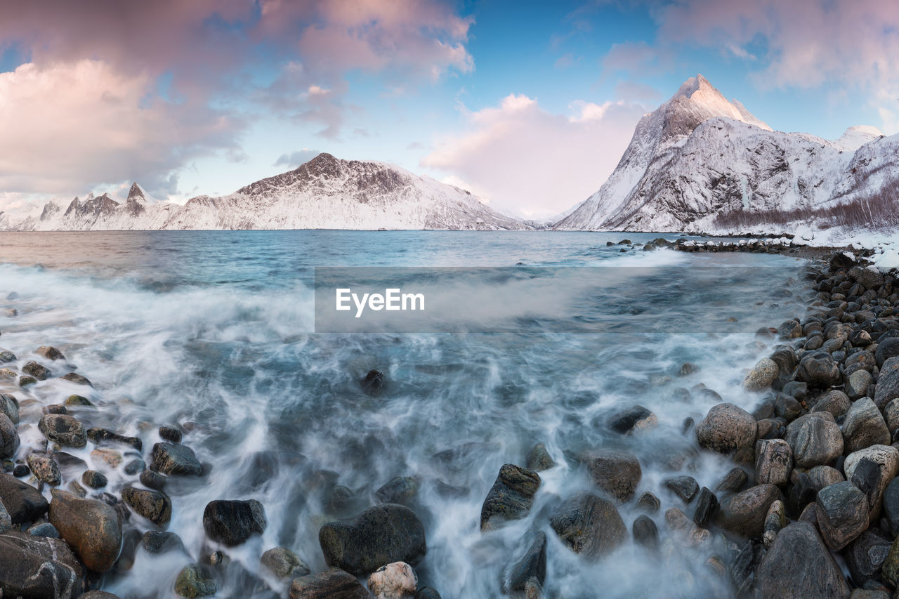 PANORAMIC SHOT OF SEA AGAINST SKY