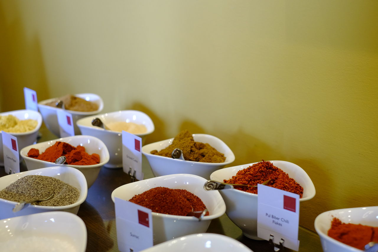 Close-up of spices