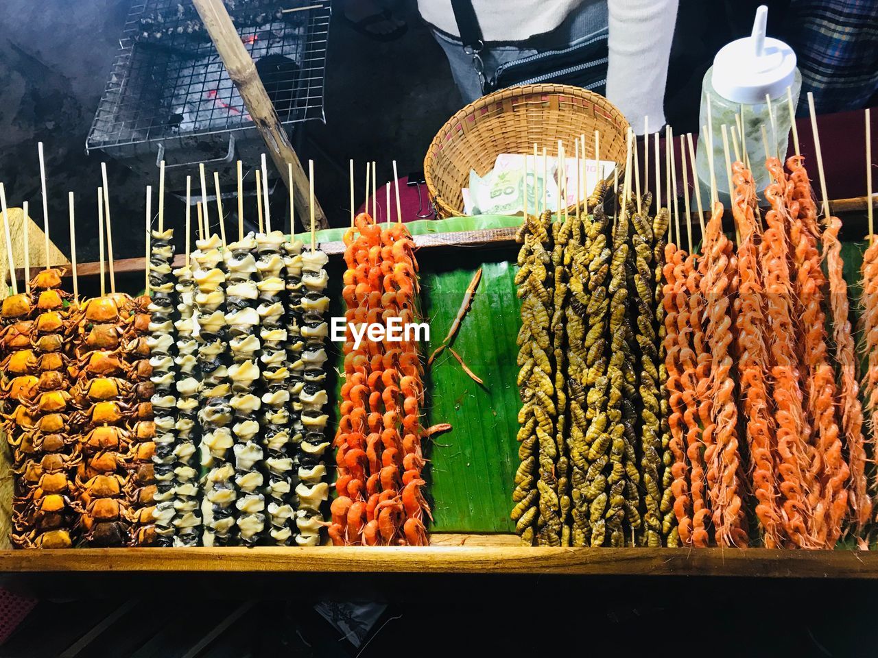 Vegetables for sale at market stall