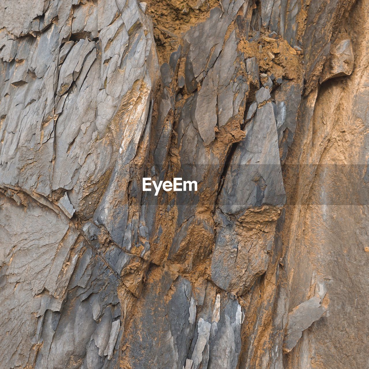 CLOSE-UP OF ROCK FORMATION