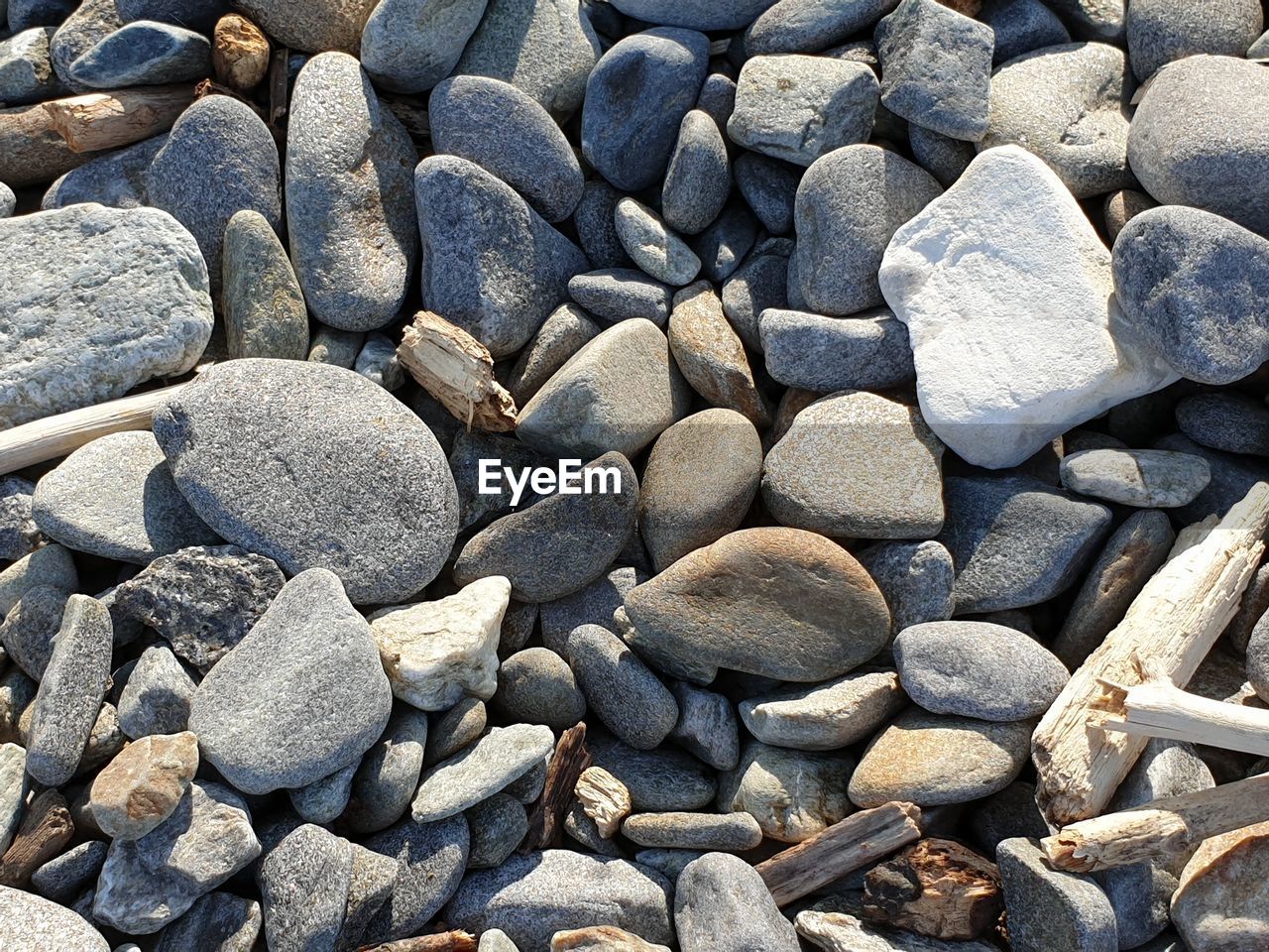 Full frame shot of pebbles,pebble beach