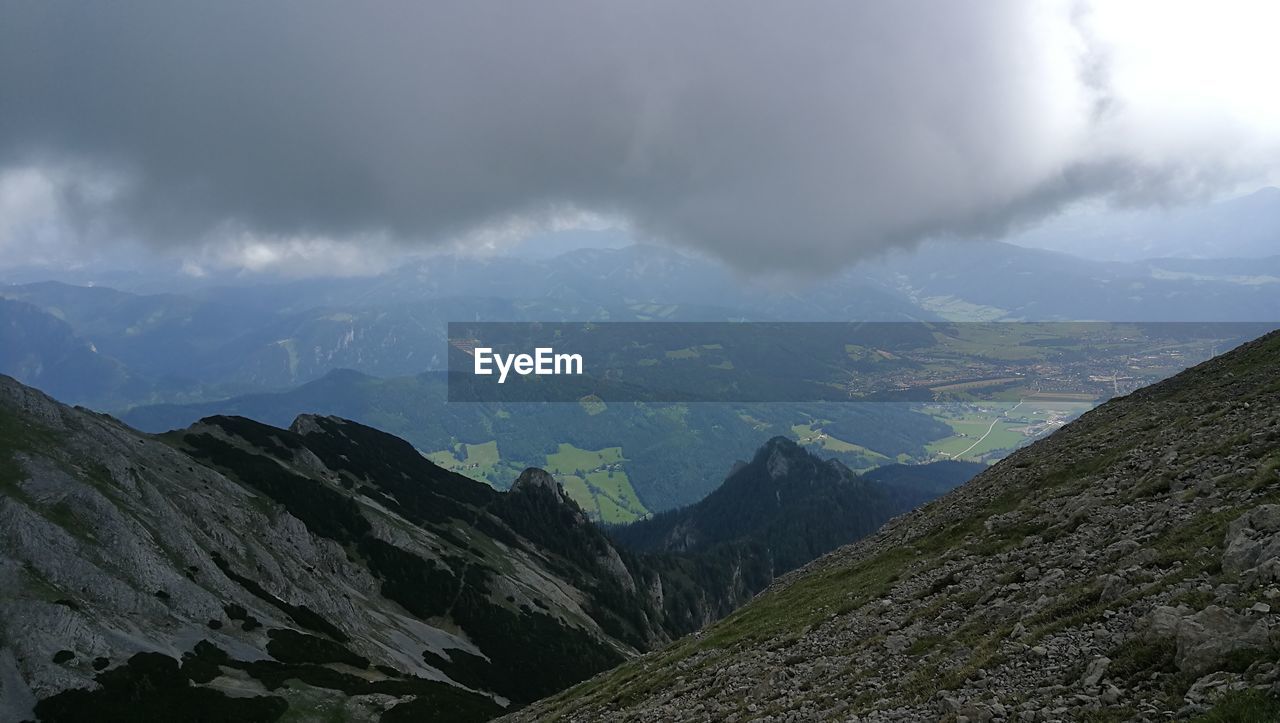 PANORAMIC VIEW OF MOUNTAINS