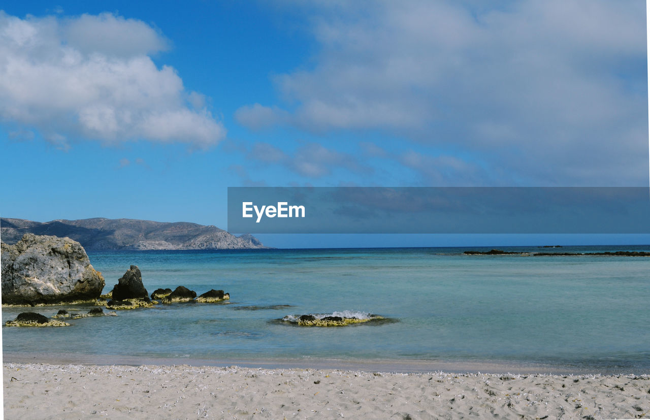 VIEW OF SEA AGAINST SKY