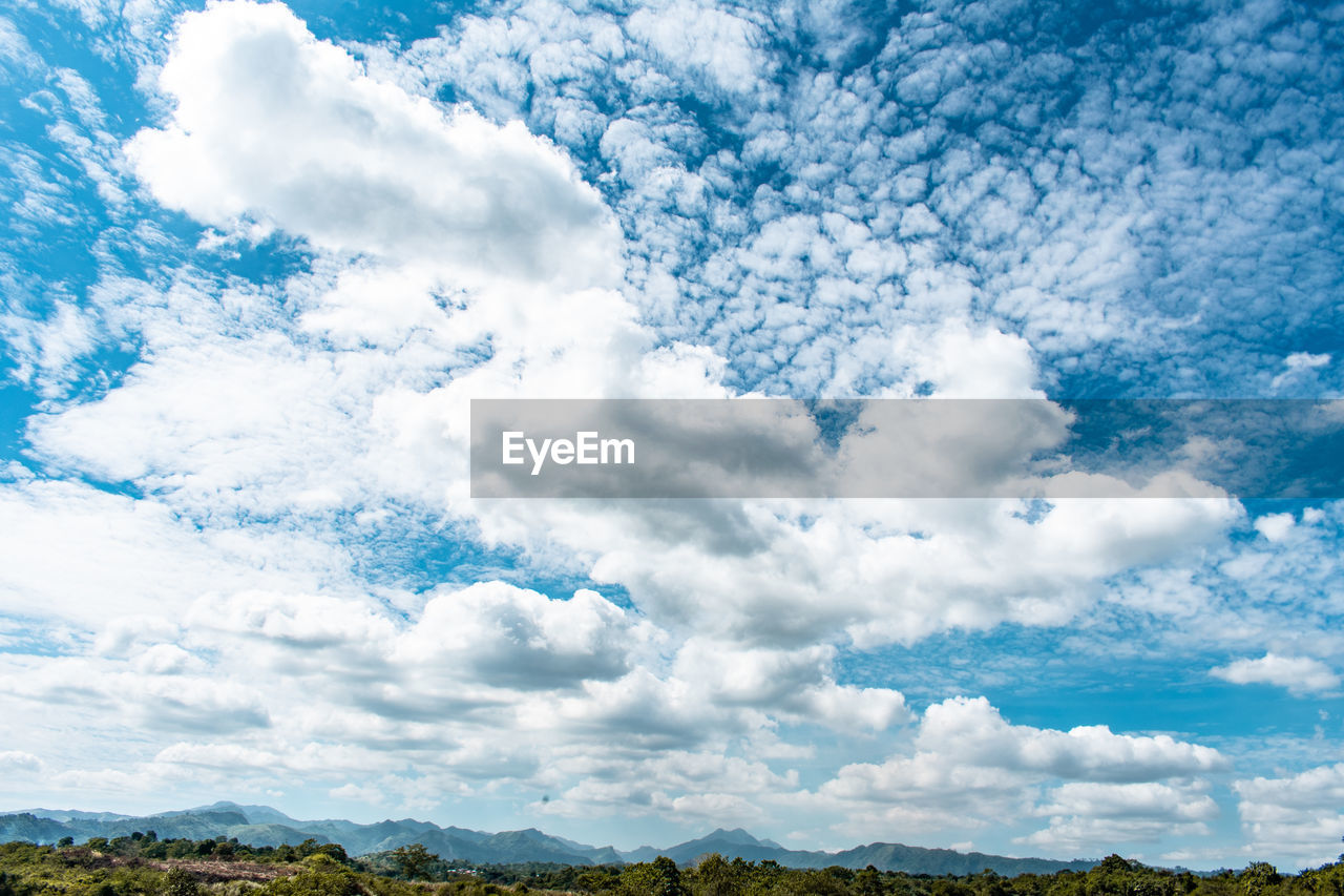 Low angle view of clouds in sky