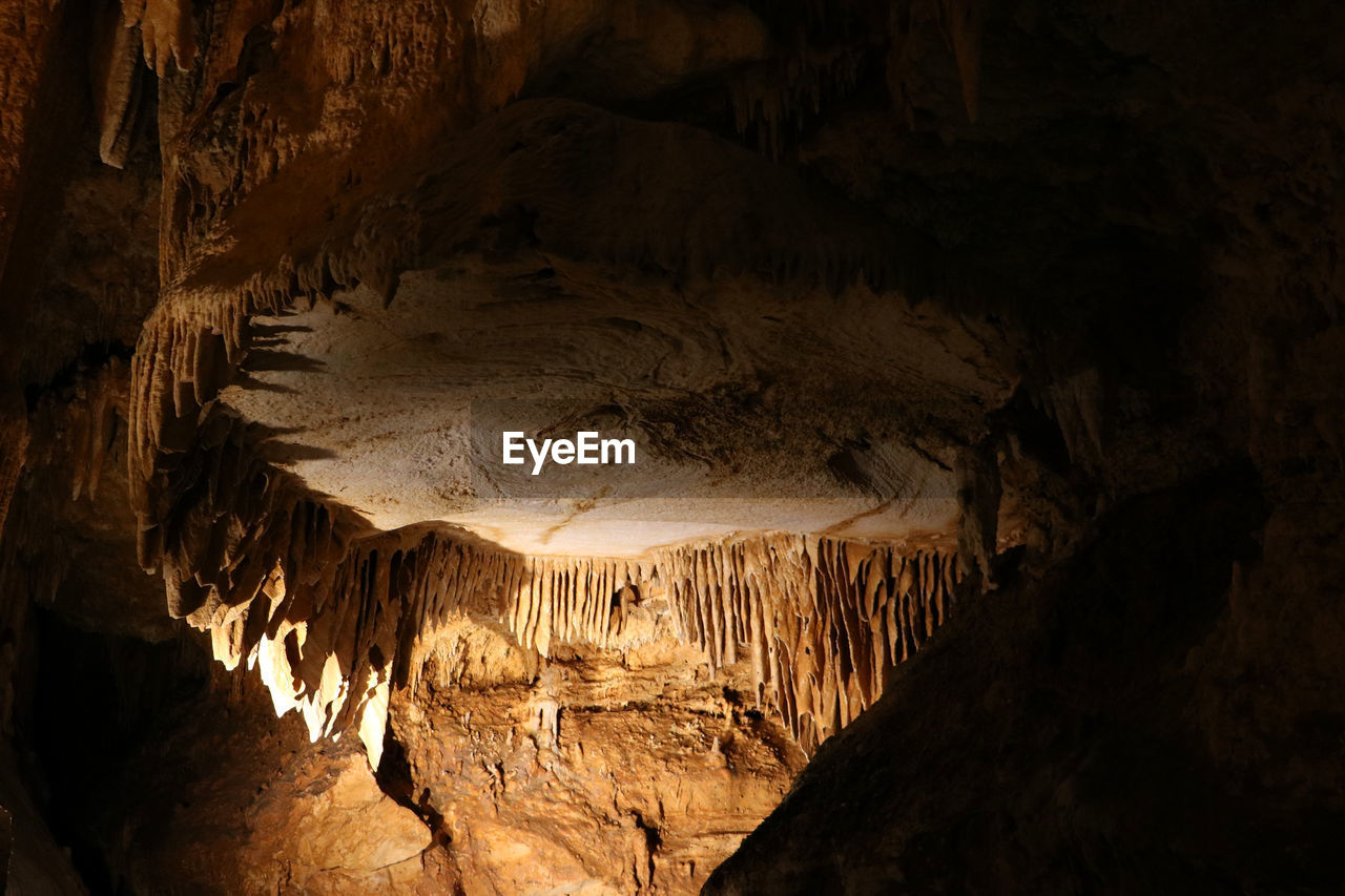 PANORAMIC VIEW OF CAVE