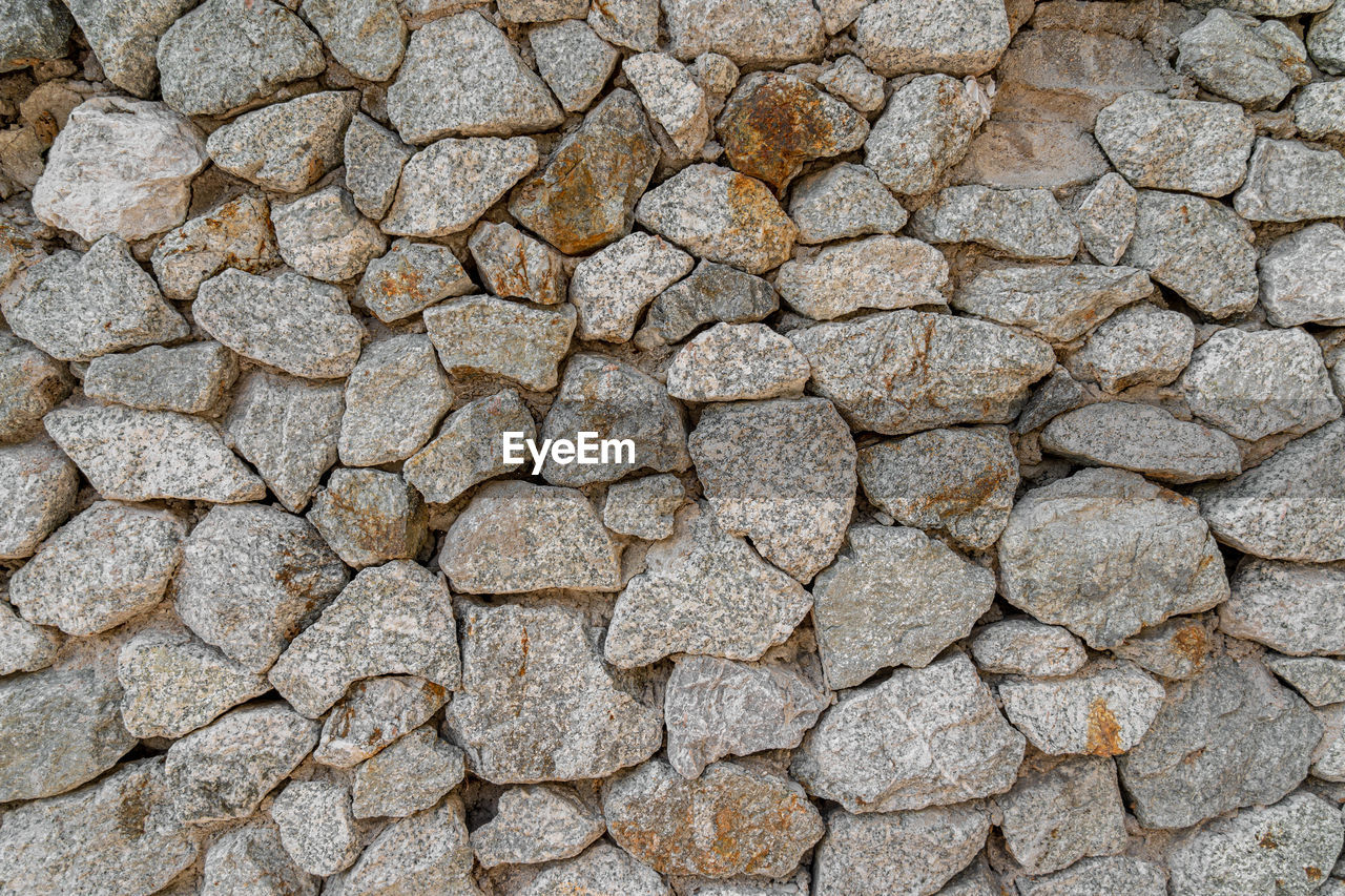 Full frame shot of stone wall