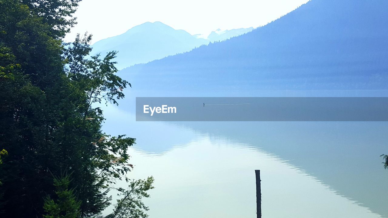 Scenic view of mountains