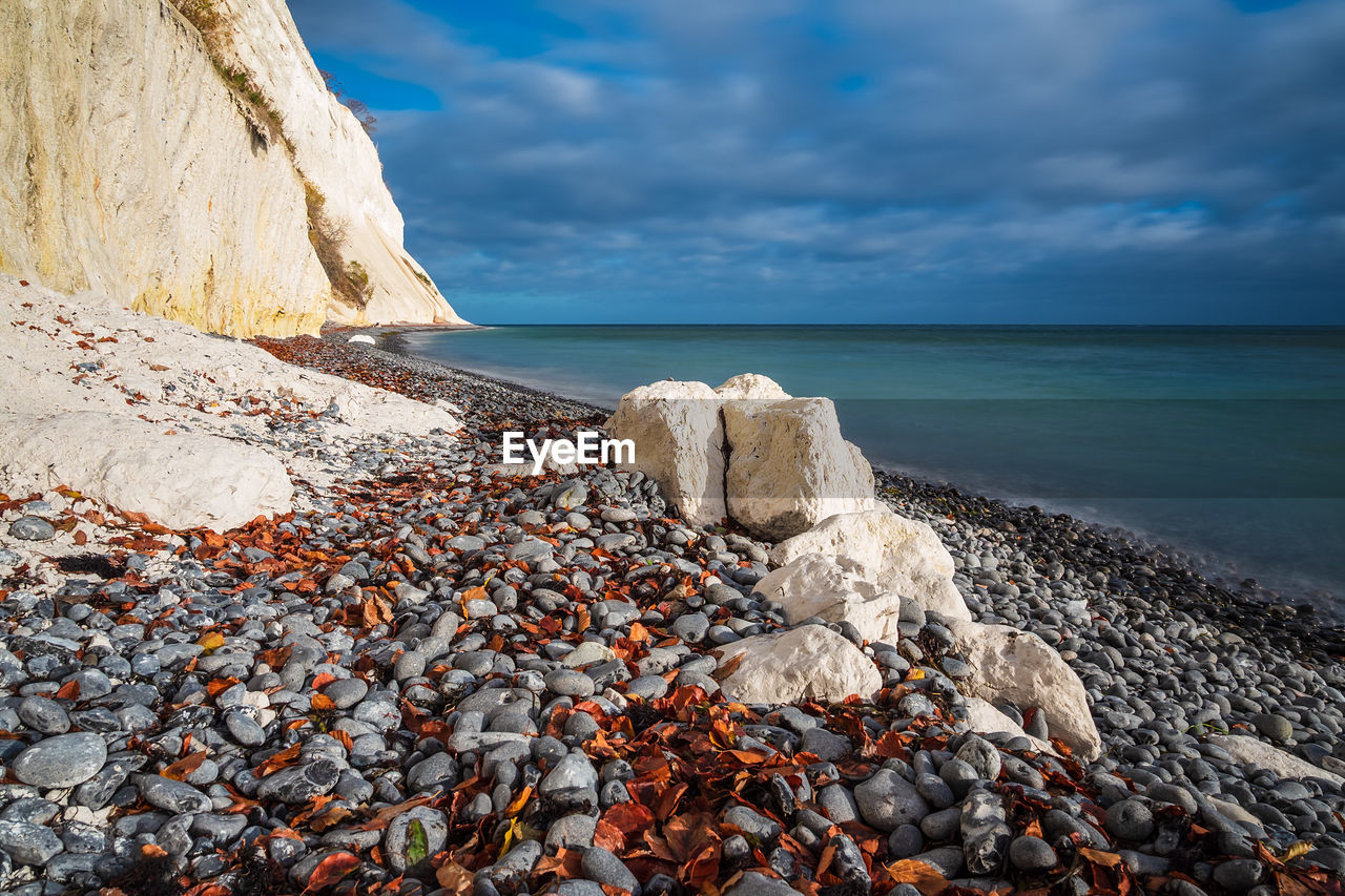 ROCKS ON SEA SHORE