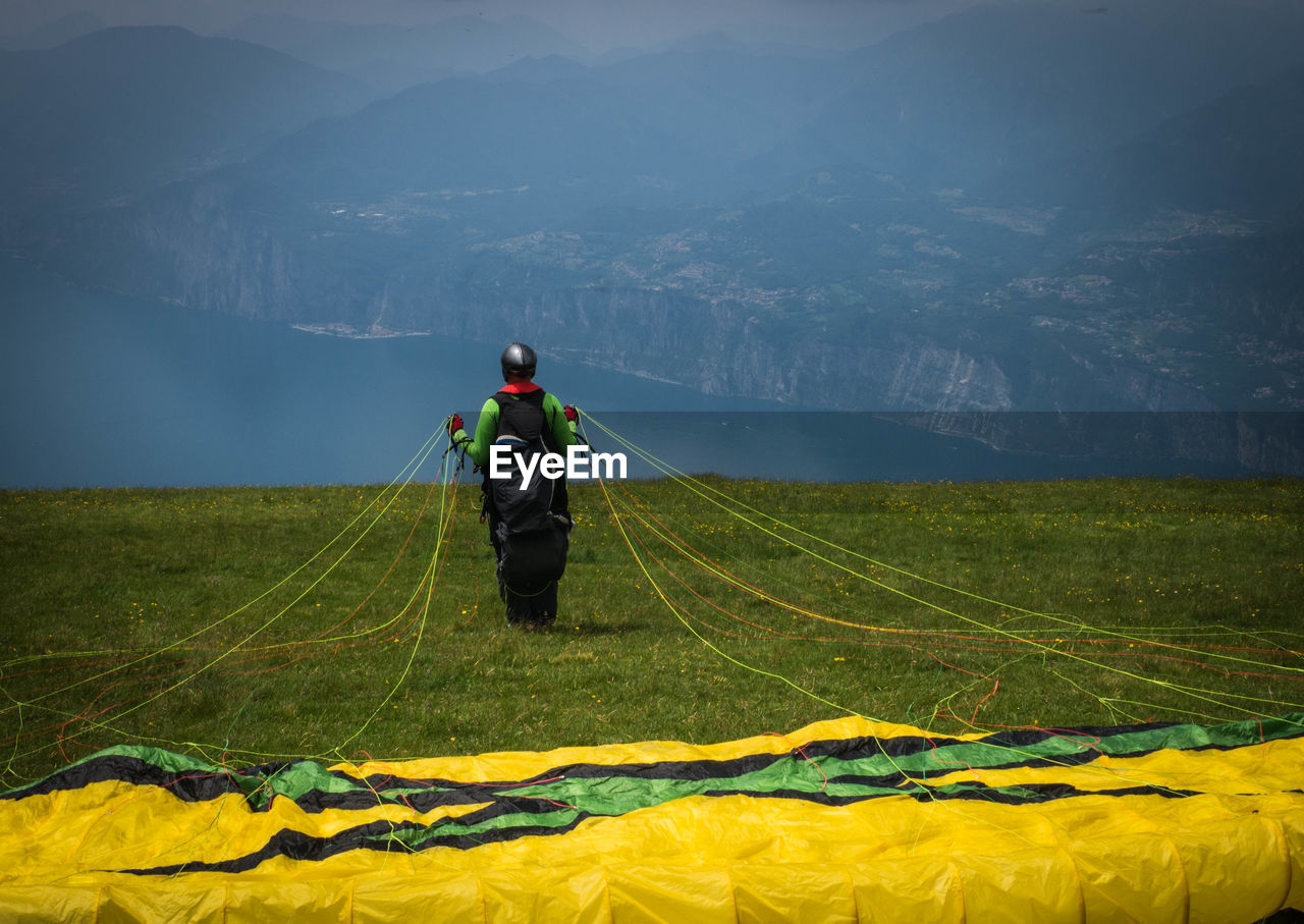 Monte baldo paragliding