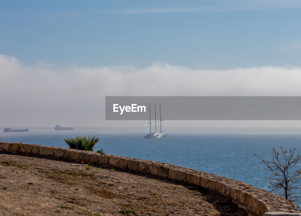 VIEW OF SEA AGAINST SKY