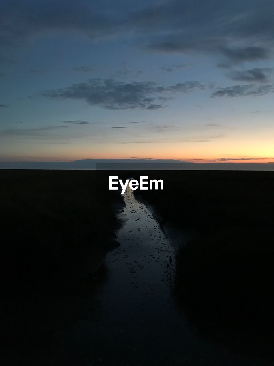 SCENIC VIEW OF SEA DURING SUNSET