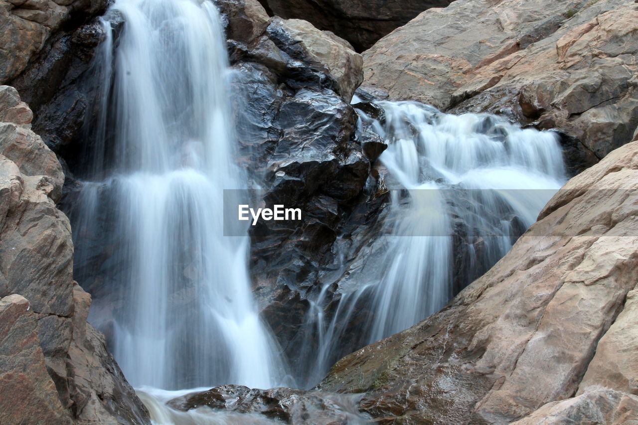 View of waterfall