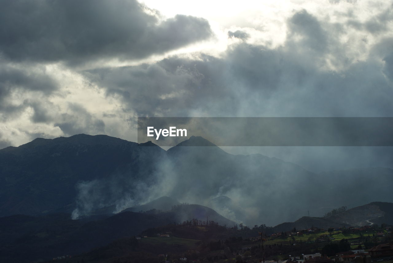 SCENIC VIEW OF MOUNTAIN AGAINST SKY