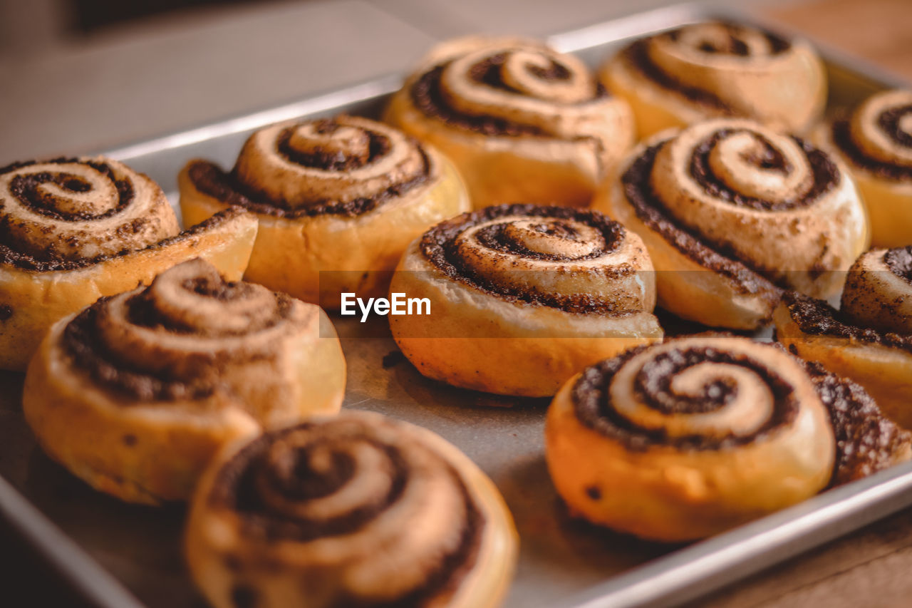 Close-up of cupcakes