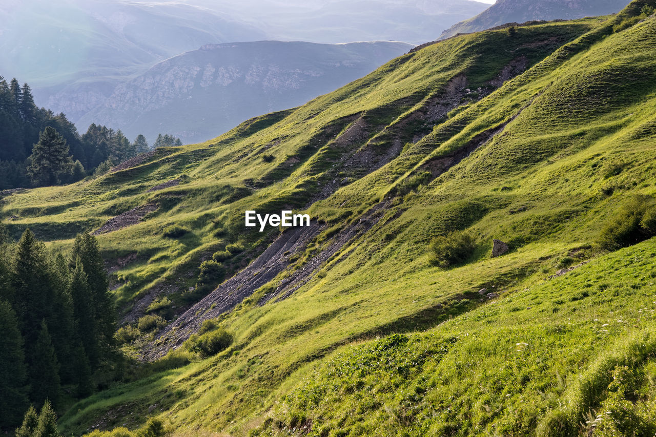 Scenic view of valley