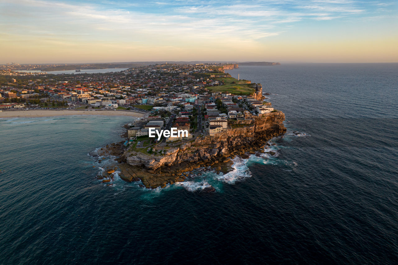 Golden hour at north bondi