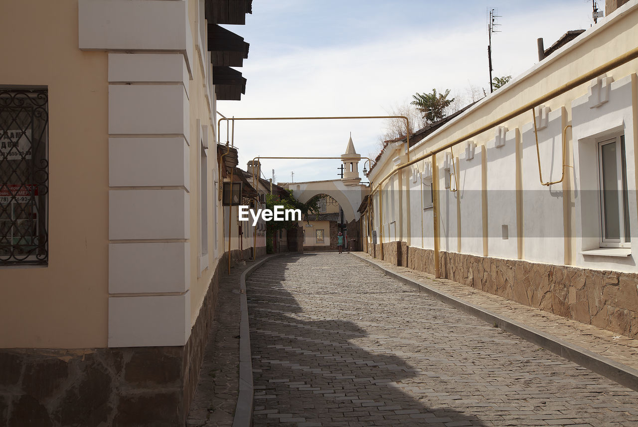 Beautiful street in old town