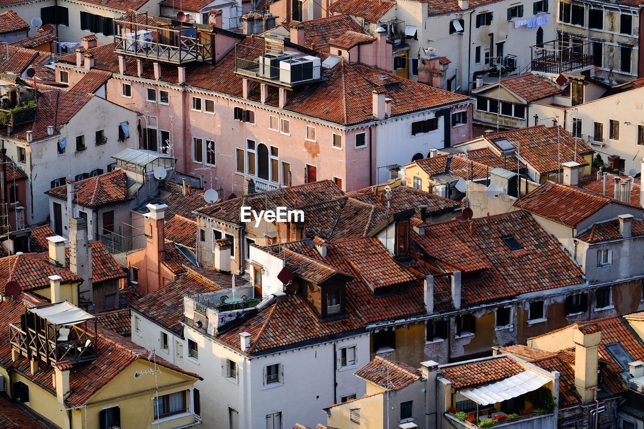 Full frame shot of residential district