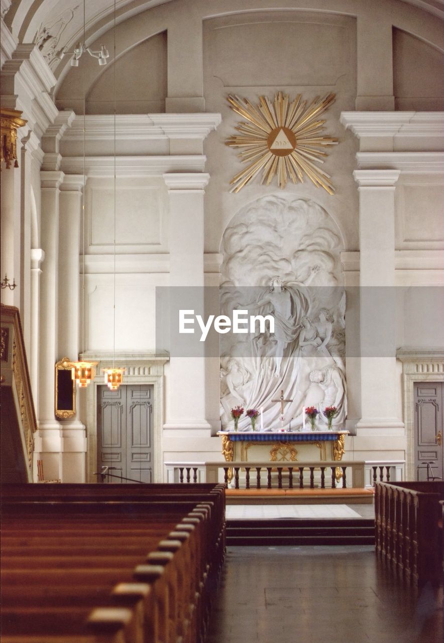 Interior of adolf fredrik church