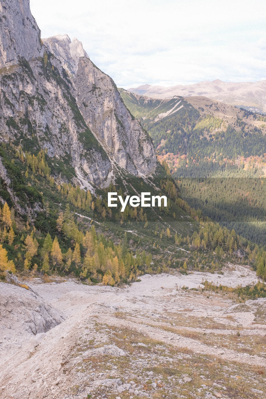 SCENIC VIEW OF MOUNTAIN RANGE