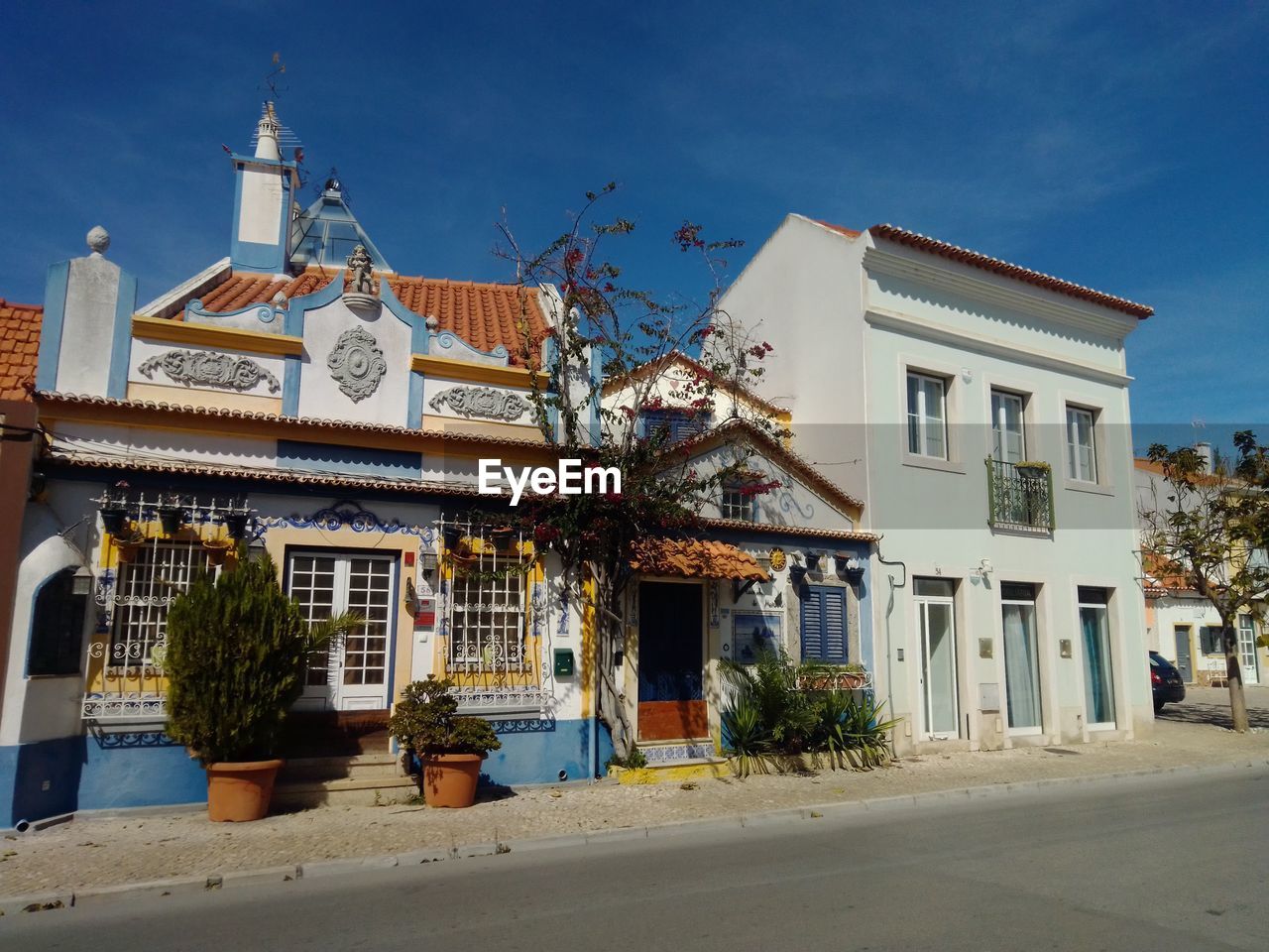 EXTERIOR OF BUILDINGS AGAINST SKY