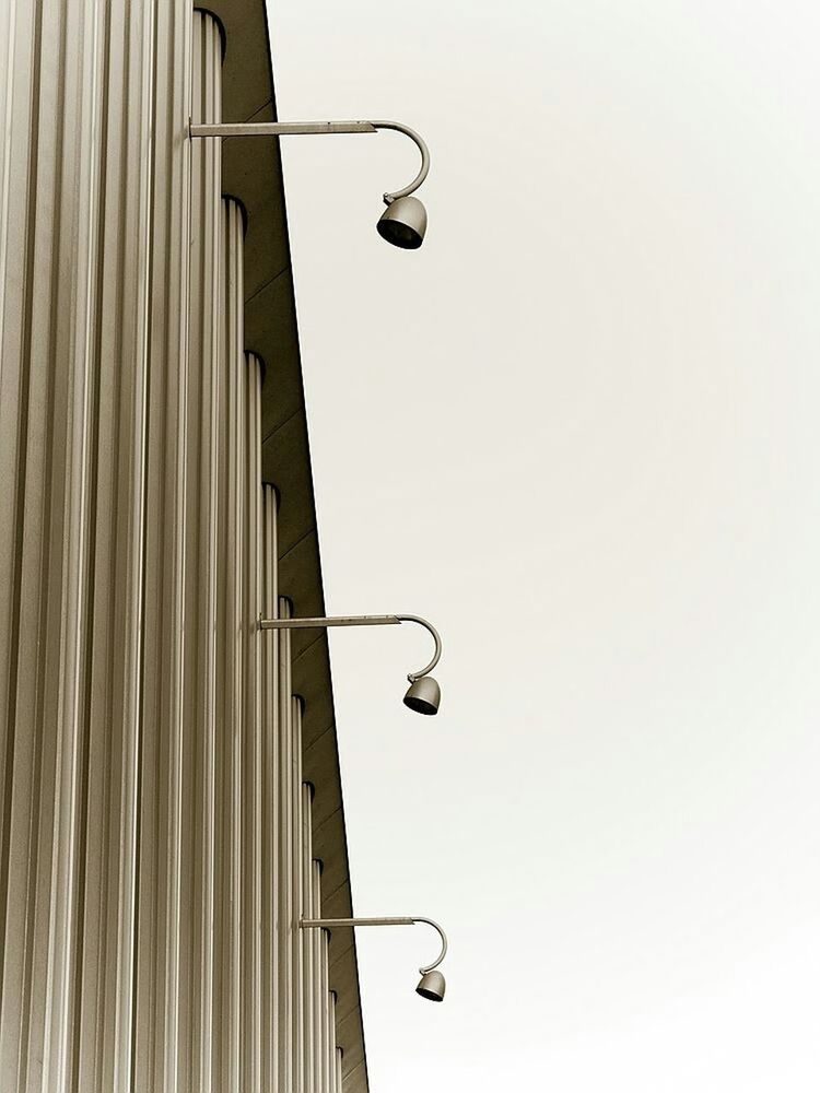 LOW ANGLE VIEW OF STREET LIGHT AGAINST SKY