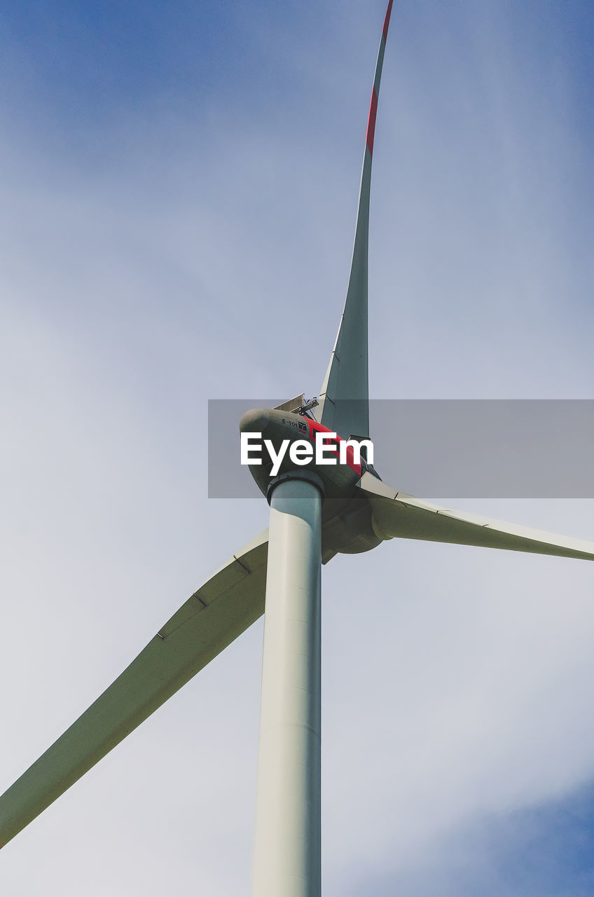 High windmill of a wind power plant