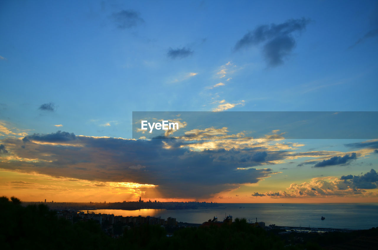 SCENIC VIEW OF SKY AT SUNSET