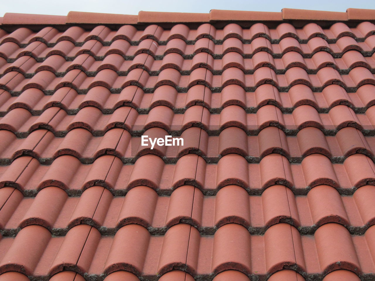 Low angle view of house roof