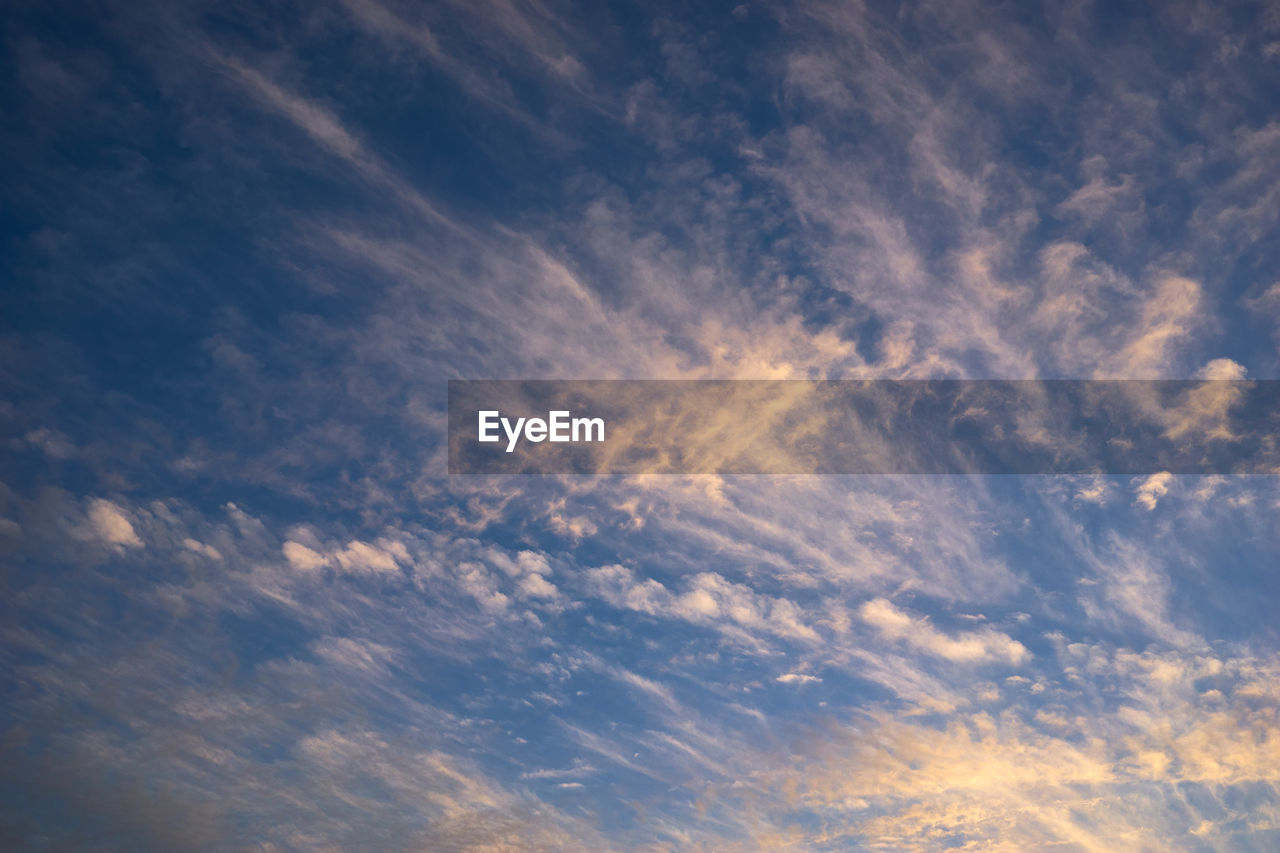 LOW ANGLE VIEW OF SKY AT SUNSET