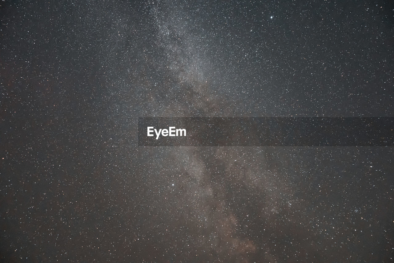 Low angle view of stars in sky
