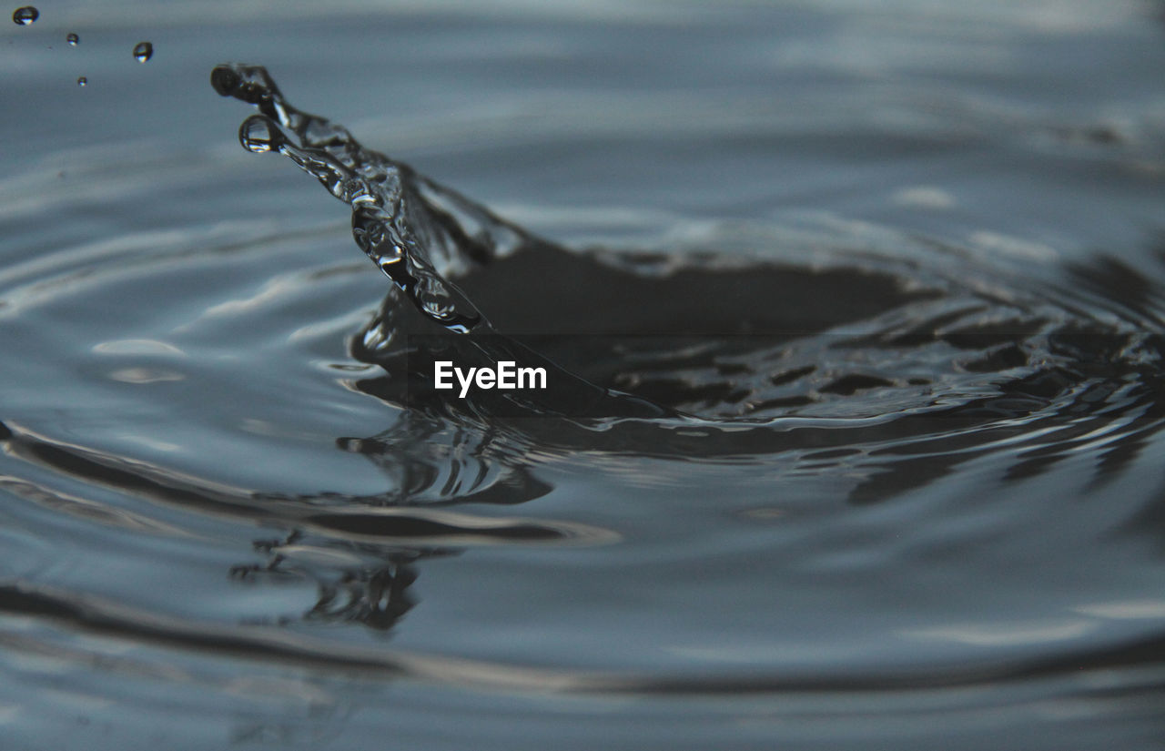 Close-up of splashing water