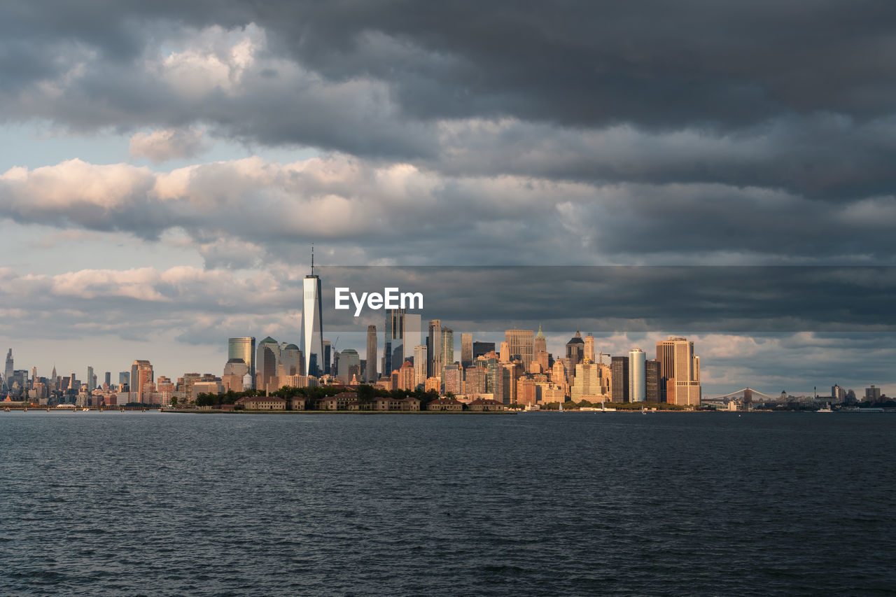 New york city skyline from jersey city, nj